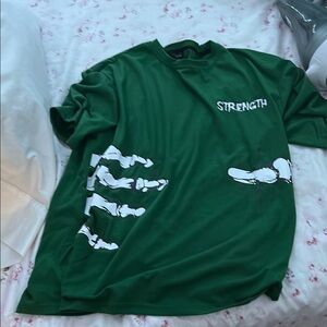 Green Graphic Men's Shirt